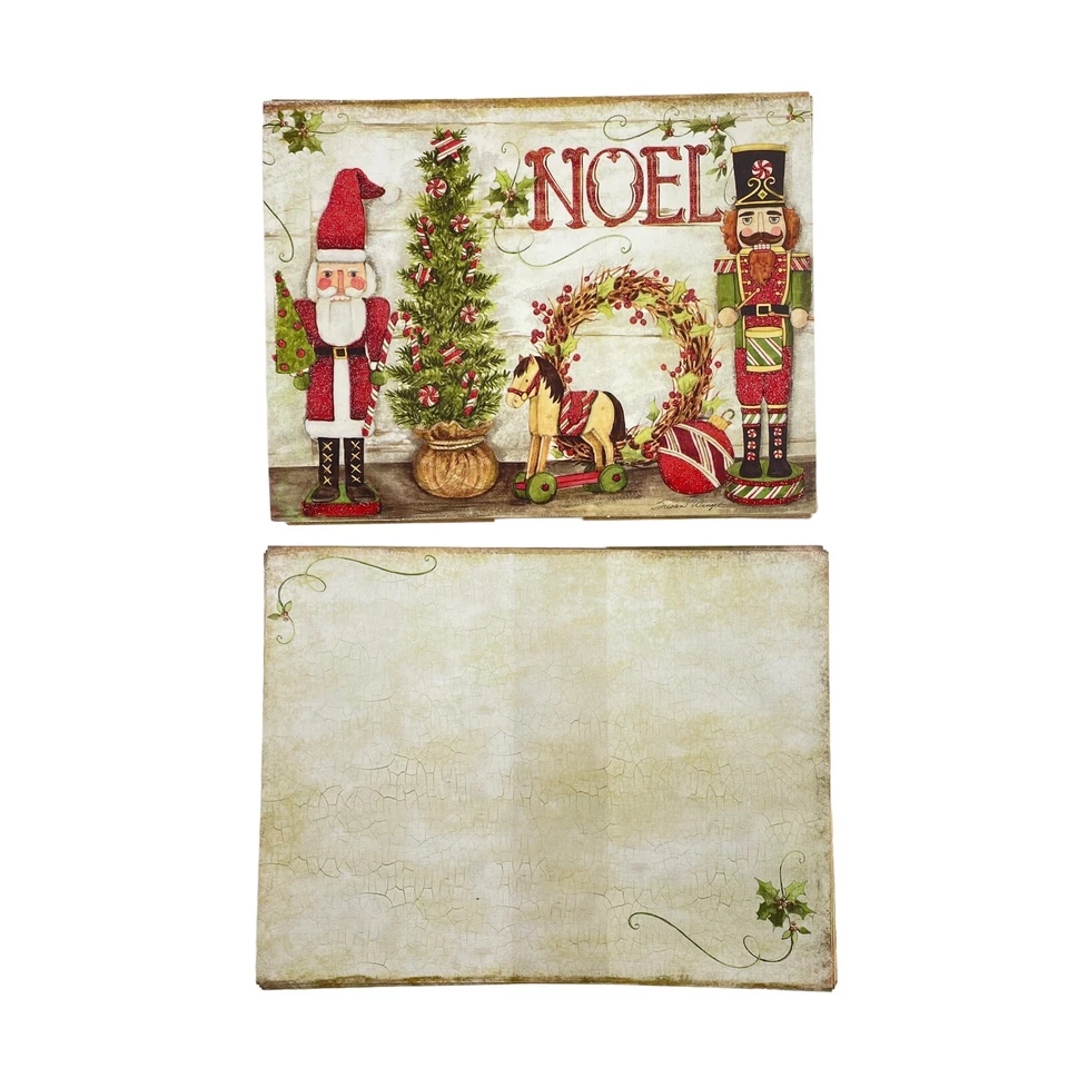 LANG Boxed Christmas Cards Holiday Nutcrackers Noel 18 Cards Envs - Image 3 of 4