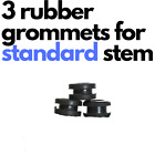 <!--F#f_0-->3 x rubber grommets for STANDARD Stem rubber ring<!--F/-->