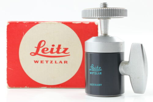 Leica Leitz Wetzlar 14119 Mała głowica statywu kulkowego i gniazda w pudełku Fm z JAPONII - Zdjęcie 1 z 8