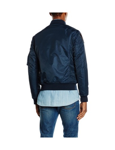 navy Medium 2 Jacket 46 Schott Men's Nyc Bomber Airforce Blau C4x10Caqw