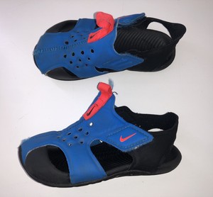nike closed toe sandals toddler