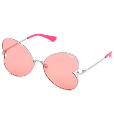 Victoria Secret Pink PK0012 16T Silver Metal Butterfly Pink  display picture 2