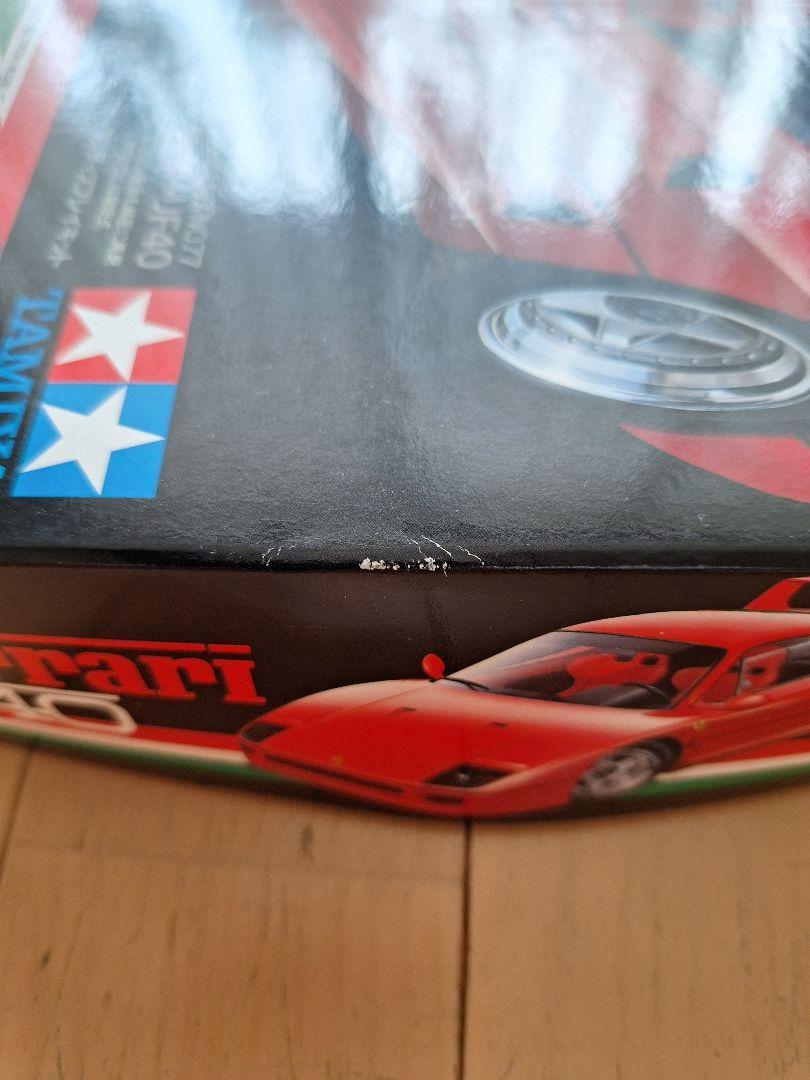 【新品未開封】TAMIYA Ferrari F40 1/24スケール No.77 Tamiya 1/24 Ferrari F40 Sports Car Series No.77 Unassembled