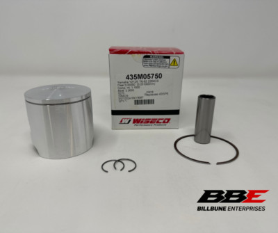  76- 82 Yamaha YZ125 1.50mm O/S 57.50mm Bore Wiseco Piston Kit, 435M05750