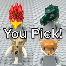 LEGO Legends of Chima Minifigure HEADGEAR HELMET Replacement PARTS - YOU PICK