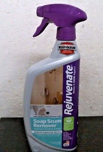 Rust O Leum 55073 Rejuvenate Soap Scum Remover 24oz Spray Free Shipping 678408550733 Ebay