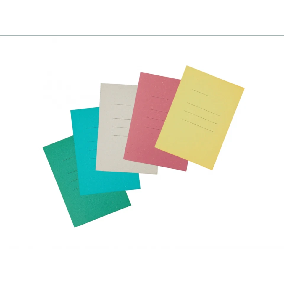 50 Cartelle con 3 Lembi in Robusto Cartoncino da 190gr Colore Azzurro - Immagine 2 di 4