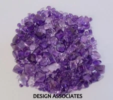 AMETHYST OVER 100 CARATS OF ALL NATURAL FACETED GEMSTONES