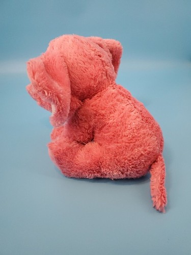 Pink Plush Elephant Fannie W/ Hearts On Ears Russ Bernie Appx 13" Stuffed Animal - Picture 5 of 12