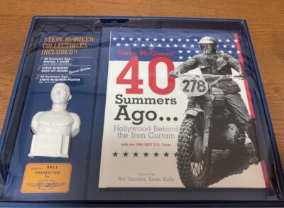 Steve McQueen 40 Summers Ago ノベルティ ポスター Steve