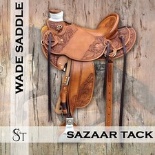Western Saddle Roping Ranch Work Equestrian Trail Horse Wade Tree A Fork Tack