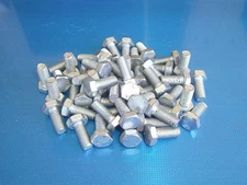 50 Pack. 5/16 x 3/4 BSF Bolts (Setscrews) High Tensile Steel Bright Zinc Plated