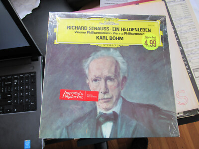 Richard Strauss Wiener Philharmoniker Karl Bohm  STILL SEALED  Ein Heldenleben 