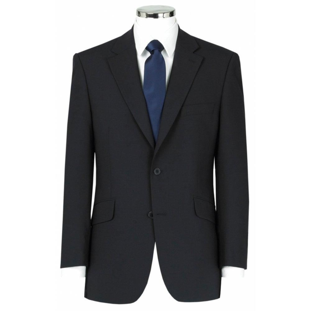 Scott Hombre ''Clásicos Formal Liso Traje en Negro, 38A 60 Corto A Largo