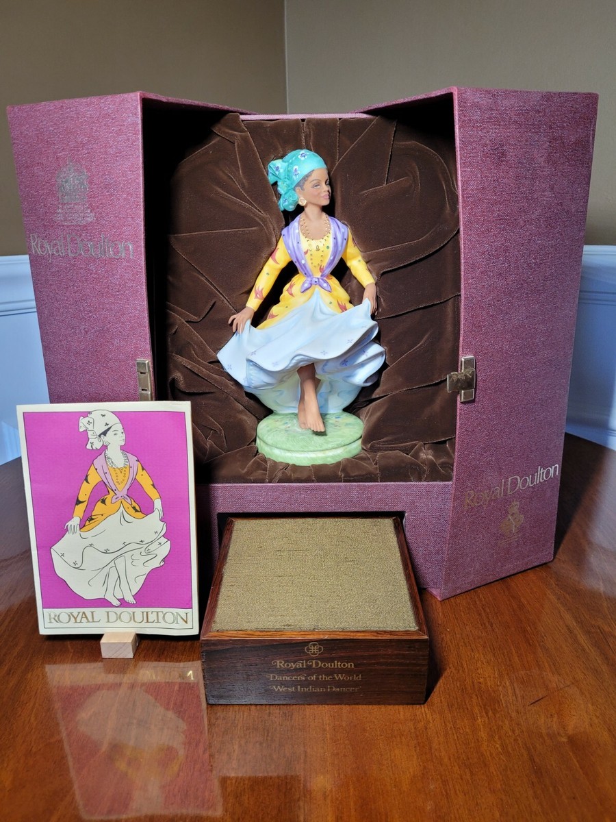Royal Doulton West Indian Dancer HN2384 Ltd Ed 320 of 750 Royal Doulton West Indian Dancer HN2384 Ltd Ed 320 of 750