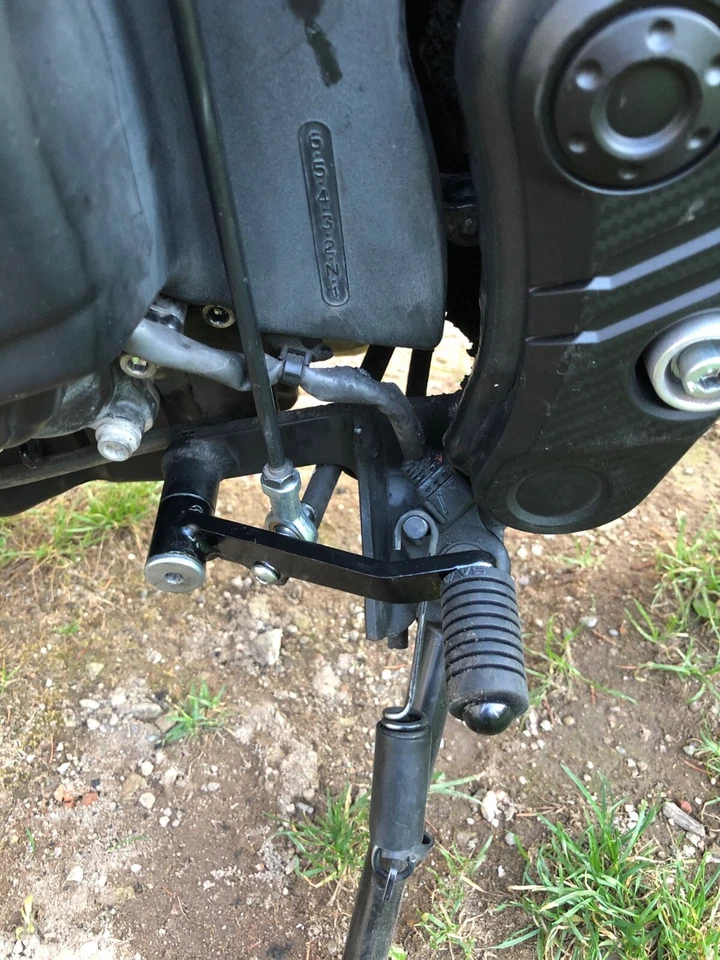 Para Honda CB500X/F CBR500R IZQUIERDA OEM PALANCA DE CAMBIOS PALANCA DE CAMBIOS PEDAL NEGRO Foto 2 de 4