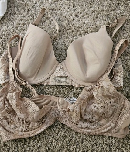 Lote de 7 sujetadores Vanity Fair Hanes Sears Secret Treasures para mujer de colección talla 36D de colección - Imagen 2 de 15