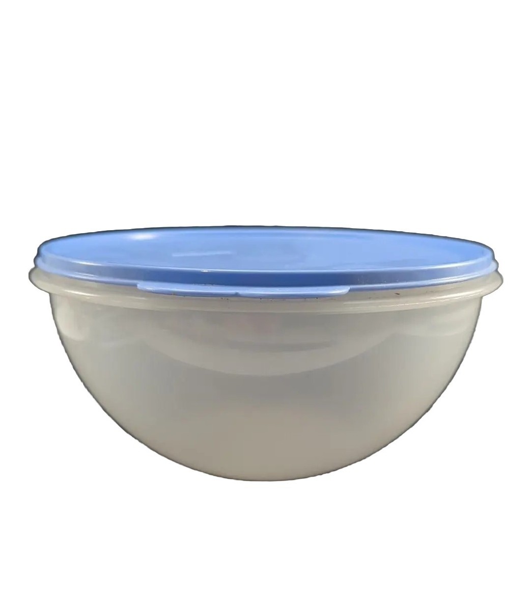 Tupperware Sheer 12c/3L Mixing Bowl Z 2518A-2 Periwinkle