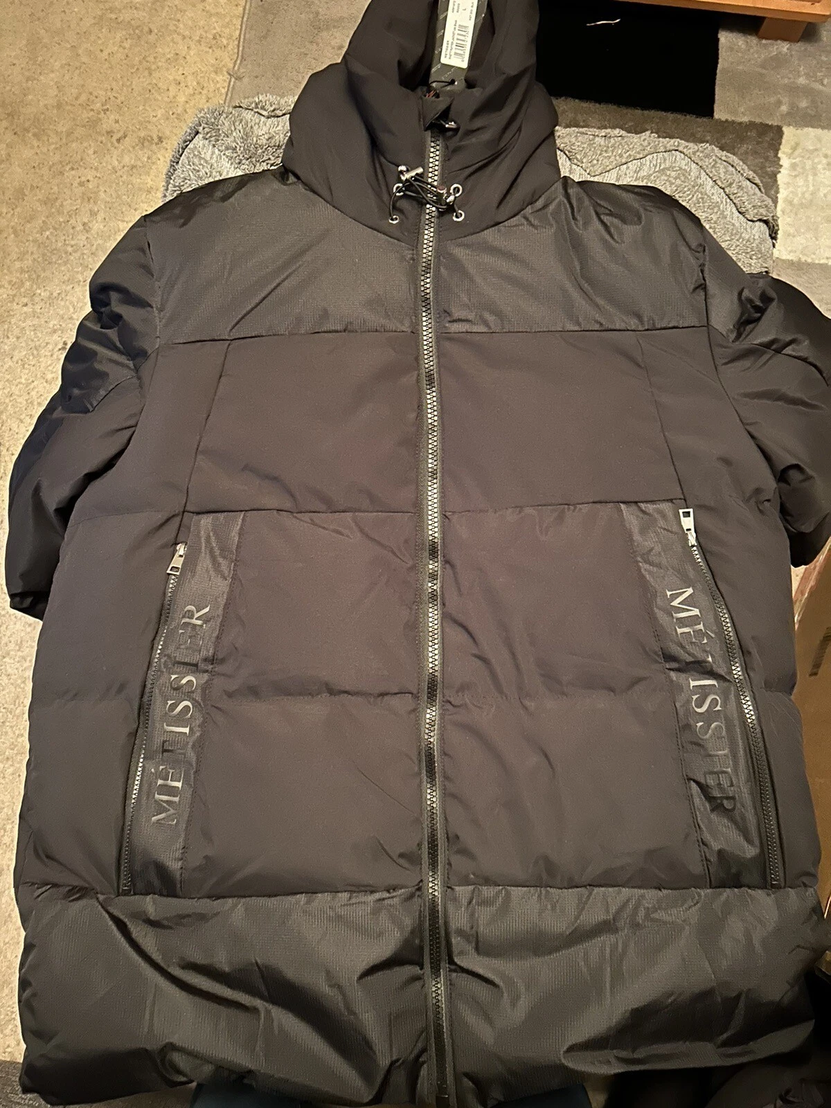 Metisser Rhett Puffer Jacket / Black Size L