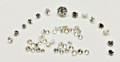 Genuine full cut round diamonds  1.00 ct t.w.