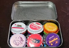 Fallout New Vegas Bottle Cap Stash Tin Bundle Of 18 *Unofficial, Handmade*