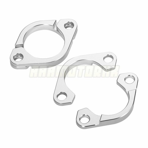 Exhaust Header Clamps Flanges For Yamaha XJR1200 1994-1998 1995 1996 1997 - Picture 4 of 10