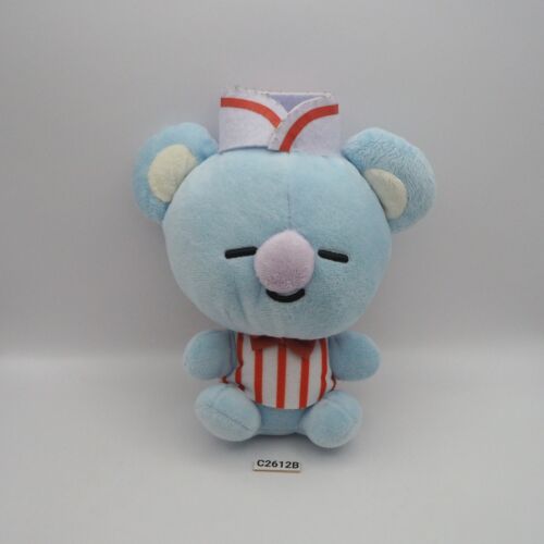 BTS BT21 Koya Koala C2612B Plush 7" Diner Prize Stuffed Toy Doll Japan - 第 1/8 張圖片