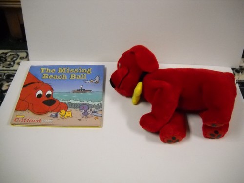 Kohl's Cares Clifford The Missing Beach Ball Hardcover & 13" Tall Bean Bag Plush - Picture 6 of 6