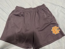 Eric Emanuel shorts Vintage Violet with white/orange logo Size.XXL