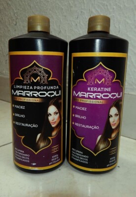 KERATINA Marroqui CACAO OIL CABELLOS REBELDE 2 PASOS Brasil Profesional NEW  Ori | eBay
