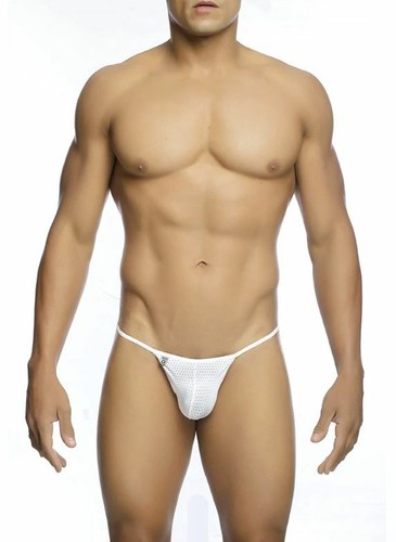CLEARANCE SALE Sexy men's mesh microfiber V g-string MaleBasics underwear - 第 6/7 張圖片