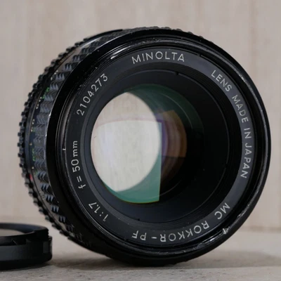 ミノルタ SRT SUPER / MC ROKKOR-PF 50mm #34 Minolta Rokkor PF 50mm Camera Lenses for sale - eBay