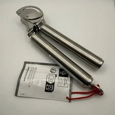 Rosle Mincing Garlic Ginger Press with Scraper Stainless Steel 9" New With Tag