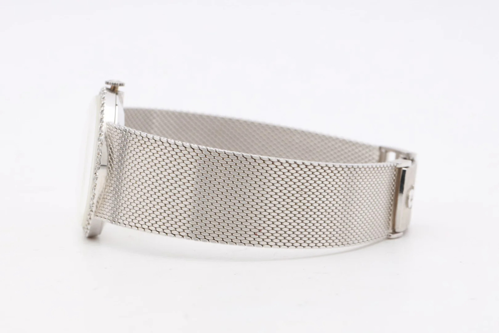 Vintage Omega D6780 14K White Gold 28mm Watch image 4
