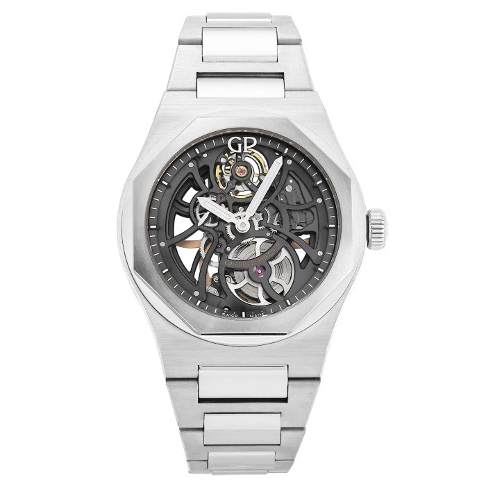 Girard Perregaux — Girard-Perregaux Laureato 81015-53-3240-1GM White Gold 42.0mm Black Dial #YKW106