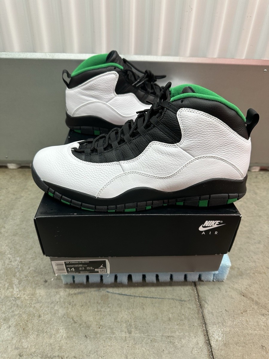 Nike Air Jordan 10 Retro Seattle Supersonics Size 14 (2019