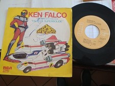 7" KEN FALCO GUERRE FRA LE GALASSIE SUPEROBOTS VINILE VG+