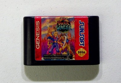 The Pirates of Dark Water Sega Genesis Video Game Retro Action