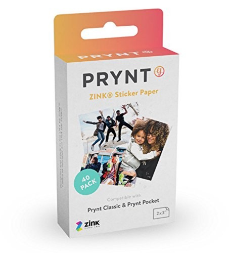 Printing paper for PRYNT POCKET 40 sheets Zink Photo paper photo sticker PP00006 - 第 1/3 張圖片