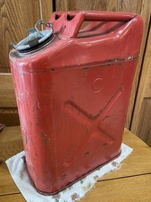 Vintage 1978 USMC Marine Corps Jerry Can w Spout 5 Gallon Military Jeep Gas Can