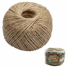 560 Feet Natural Jute Twine String Rope Roll Ball Refill Hobby Craft Scrapbook