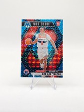 Bub Carrington 2024-25 Panini Mosaic RC FOTL Spectris Blue SP /25 #259 Wizards