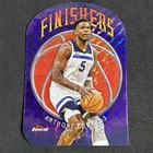 2024 Topps Finest Basketball Purple Geometric Refractor Anthony Edwards #F-4