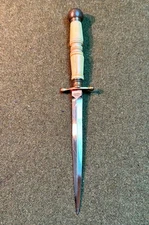 1840 - 1880 NAVAL DIRK AMERICAN OR BRITISH WAR OF 1812 - CIVIL WAR DAGGER KNIFE