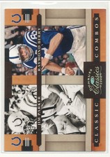 2008 Donruss Classics Jim Parker & Raymond Berry Combos Gold 008/100