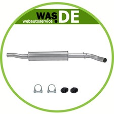 Mittelschalldämpfer für Skoda Roomster Praktik 1.2 TSI 85 PS ab 2010