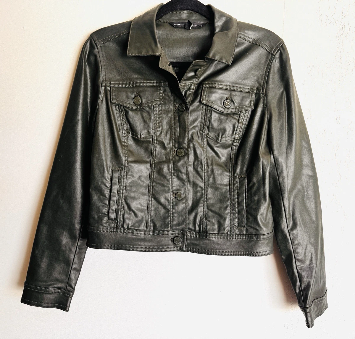 White House Black Market Green Coats, Jackets & Vests for Women