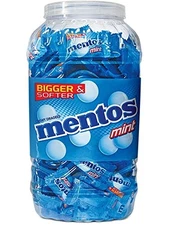Mentos Mint Chewy Candy Jar 540g 200 pcs | Fit for Fresh Breath