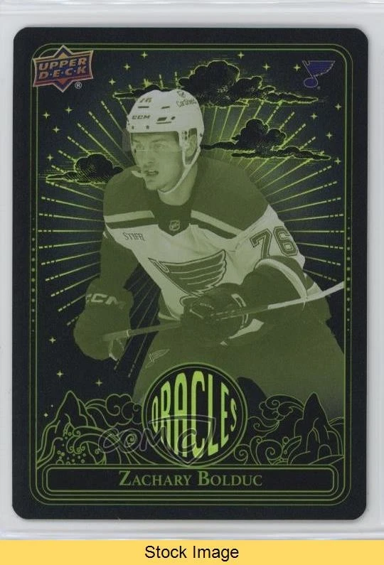 2024-25 Upper Deck Extended Series Oracles SP Rare Zachary Bolduc Rookie RC READ