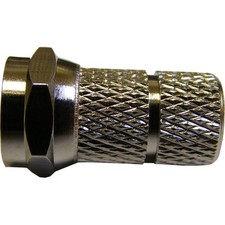 4 x TWIN F CONNECTOR FOR WF65, CT63 SHOTGUN CABLE 2X5MM CABLE. 4MM INTERNAL SIZE